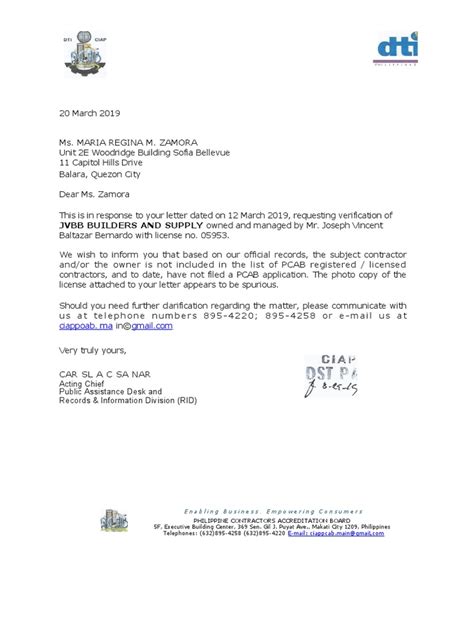 pcab license verification|philippine license verification.